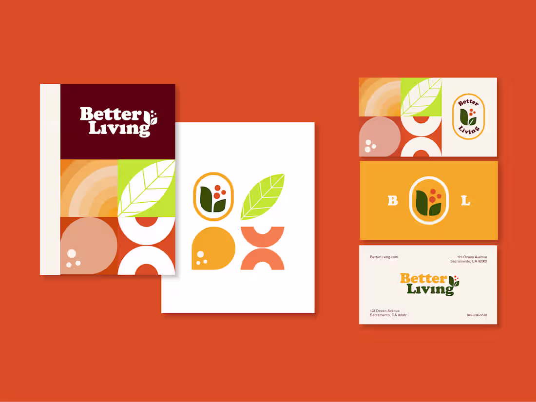 Cover image for Better Living Brand Identity