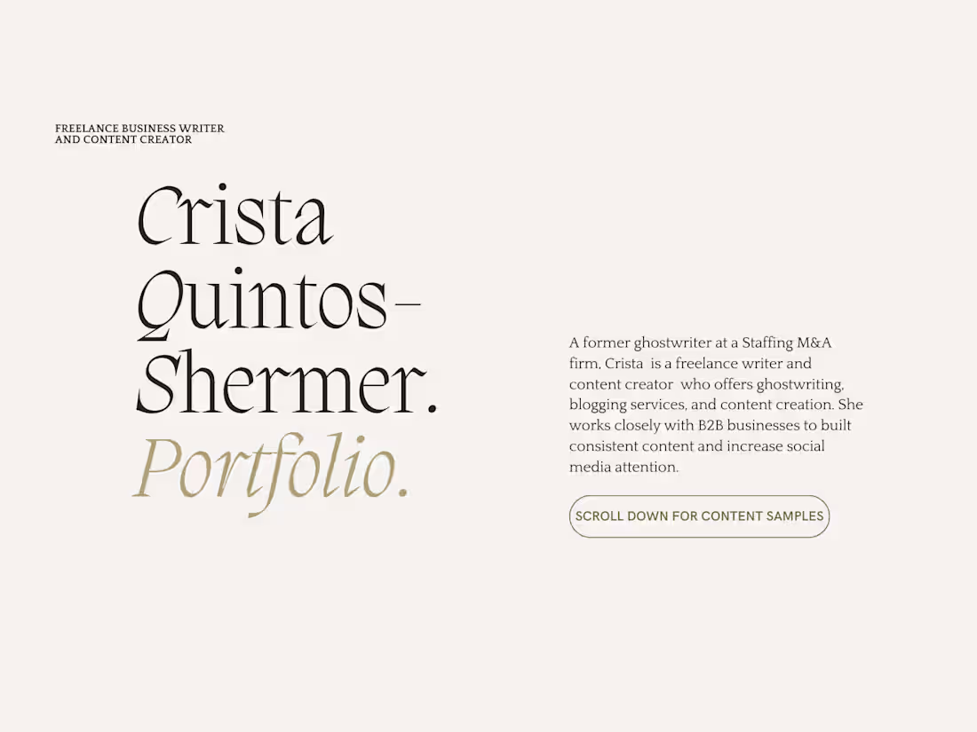 Cover image for Business Writer | Content Creator | Lead Gen 