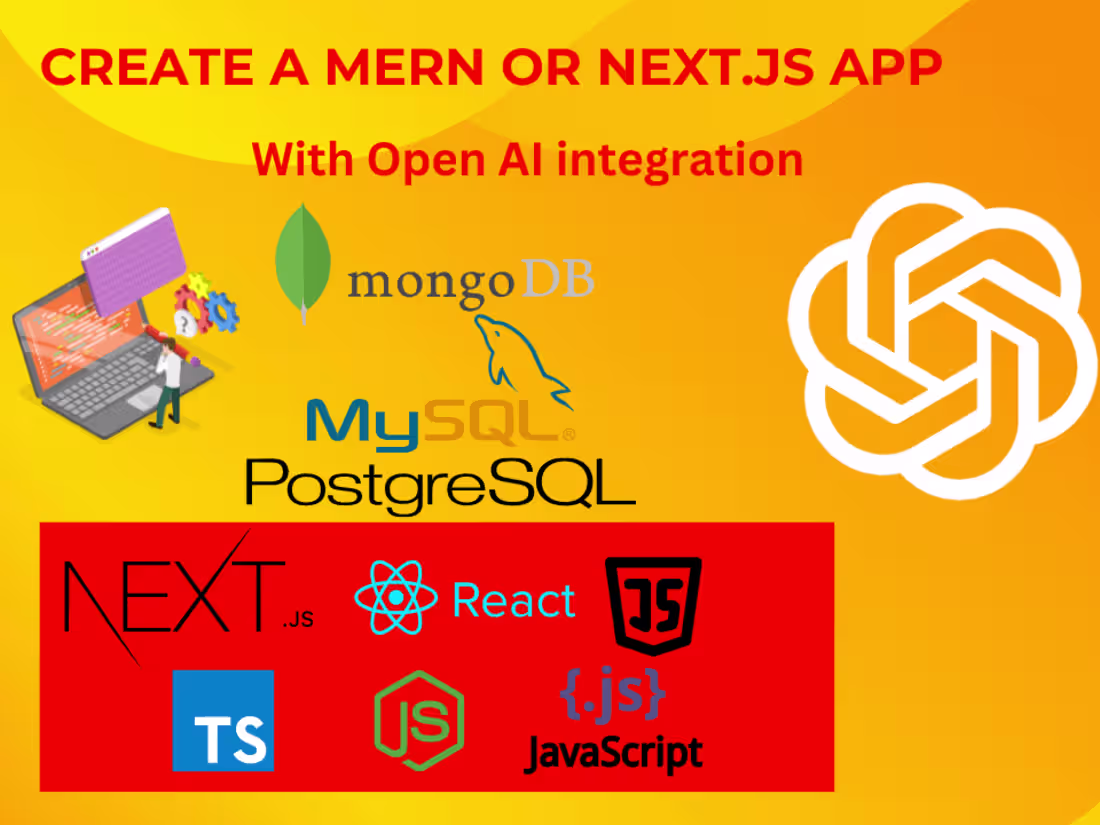Cover image for Full Stack Development with MERN & Next.js