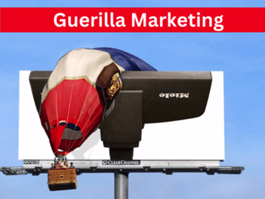 Cover image for What is Guerrilla Marketing? Types and Inspiration for Your Busi