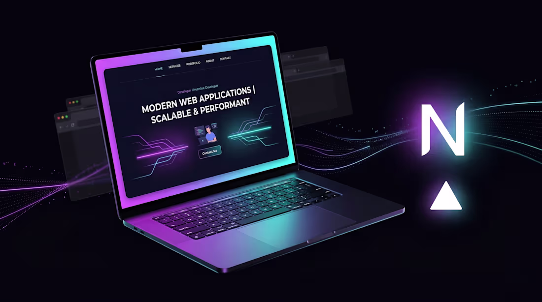 Cover image for Web App / Landing Page (Next.js)