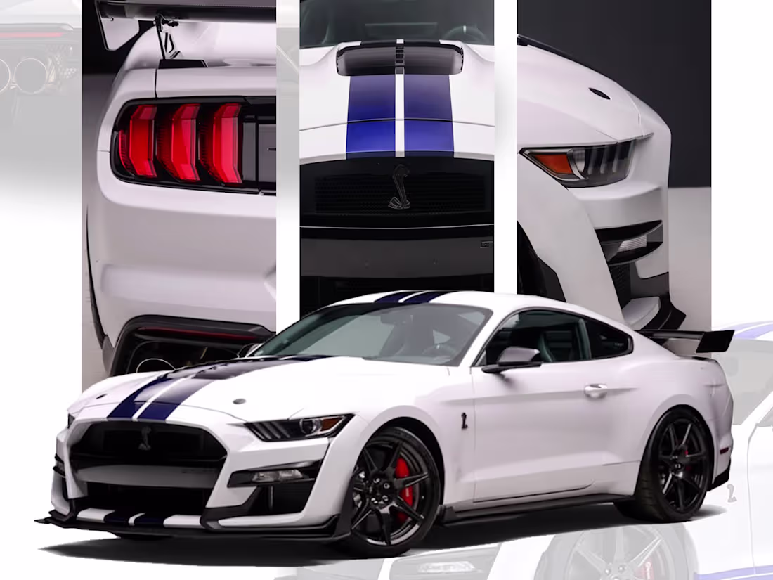 Cover image for The Mustang Shelby GT500 — Power in Motion | Automotive Desi...