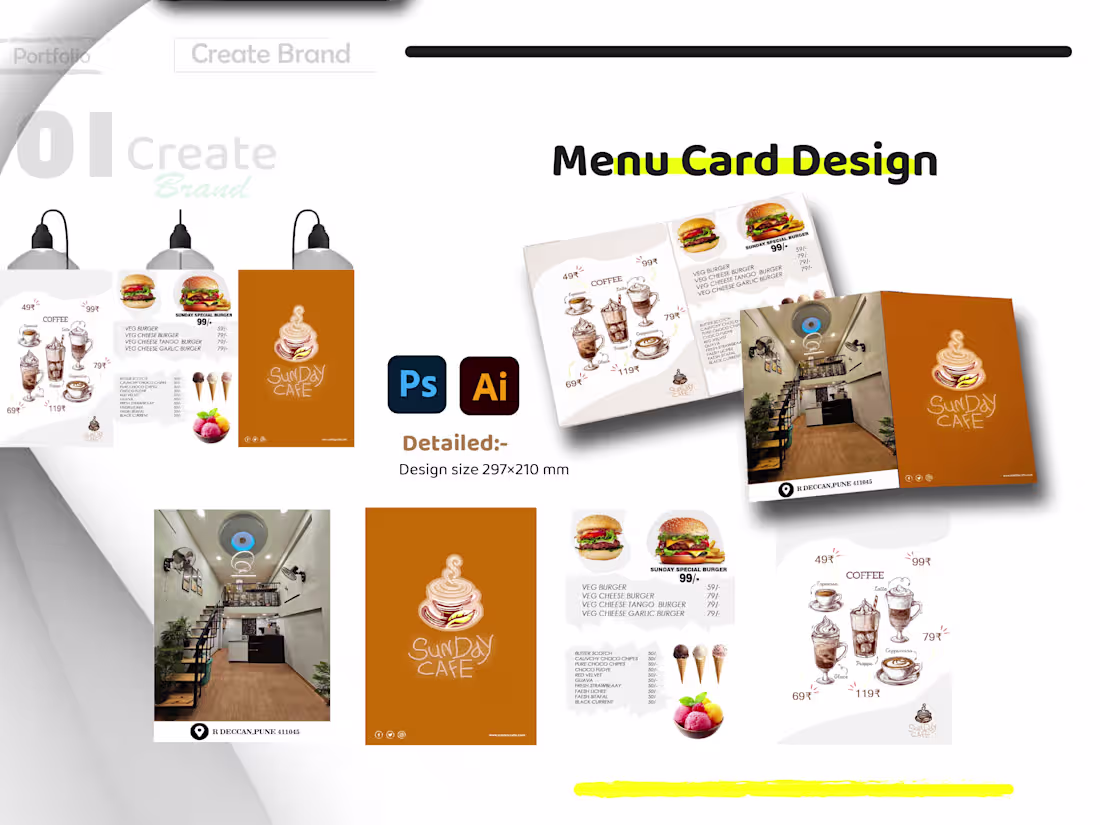Cover image for  Menu Card Design