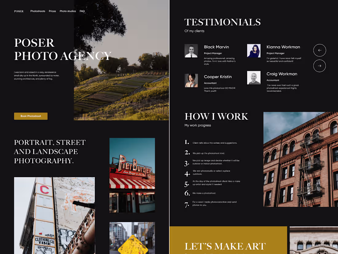 Cover image for Photographer Portfolio