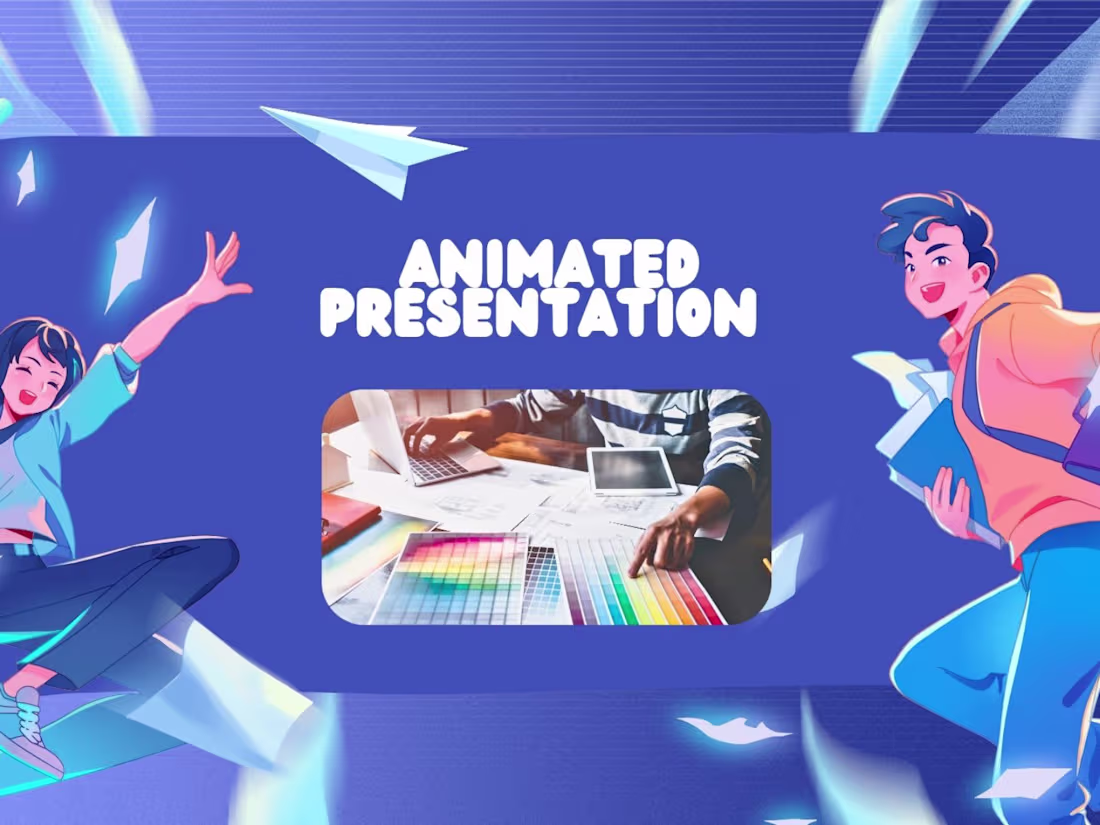 Cover image for Animated Presentation Slides – Engaging & Smooth