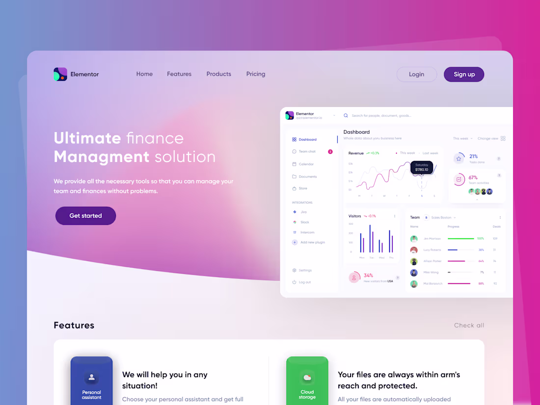 Cover image for Website | Landing page design