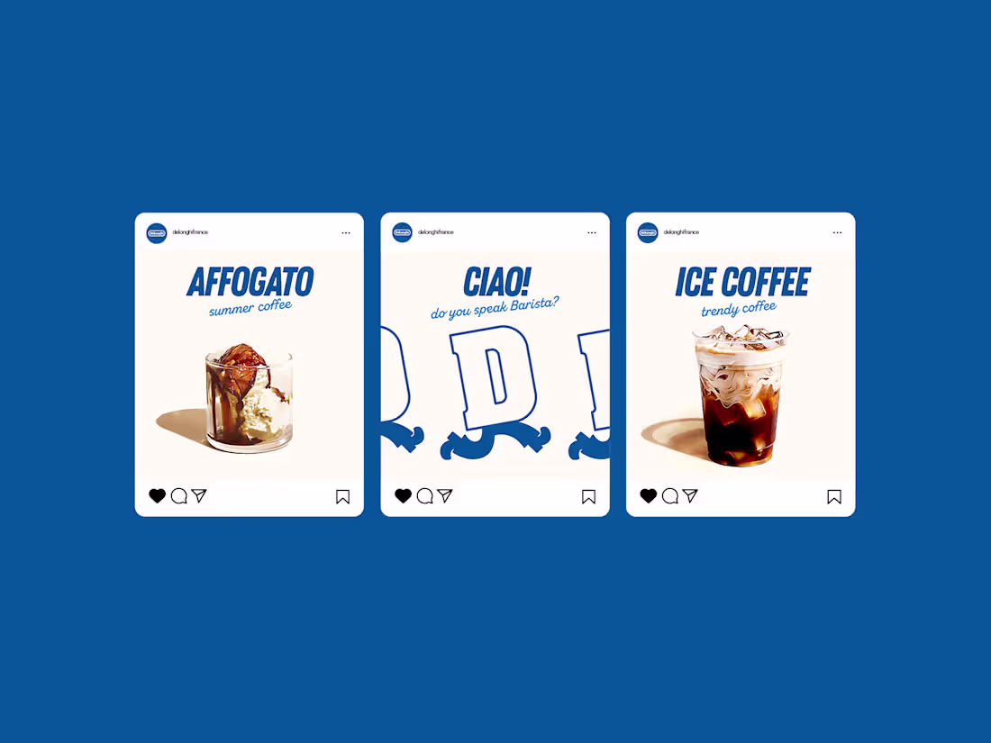 Cover image for Here is one of my latest creations for De'Longhi. Custom gra...