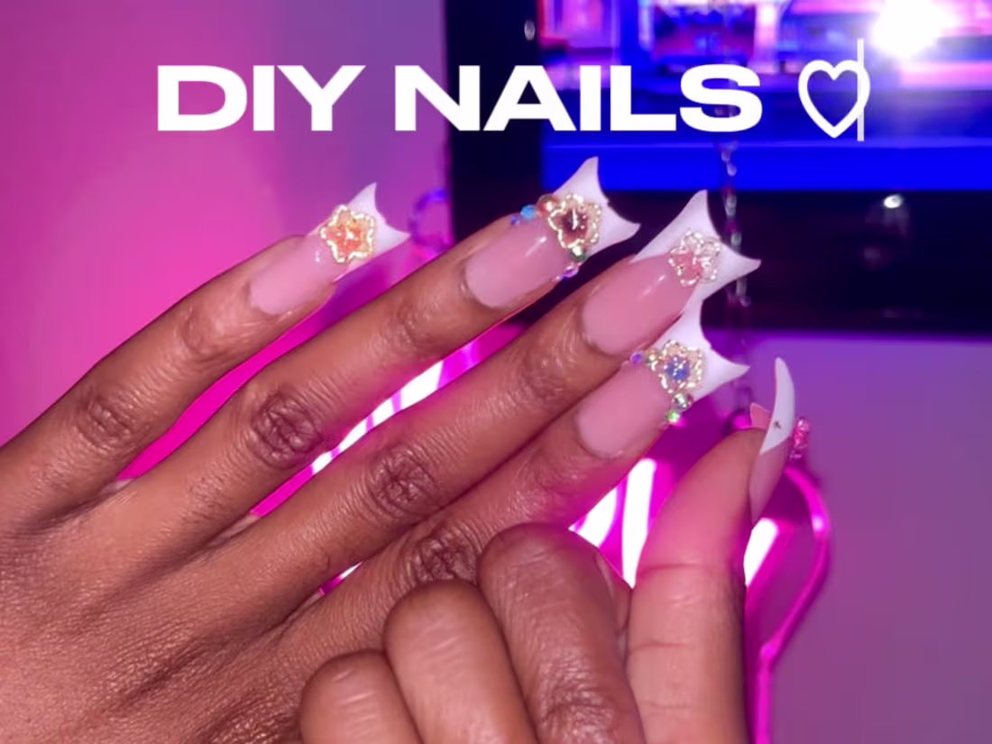 Cover image for DIY nail transformation showing creativity,