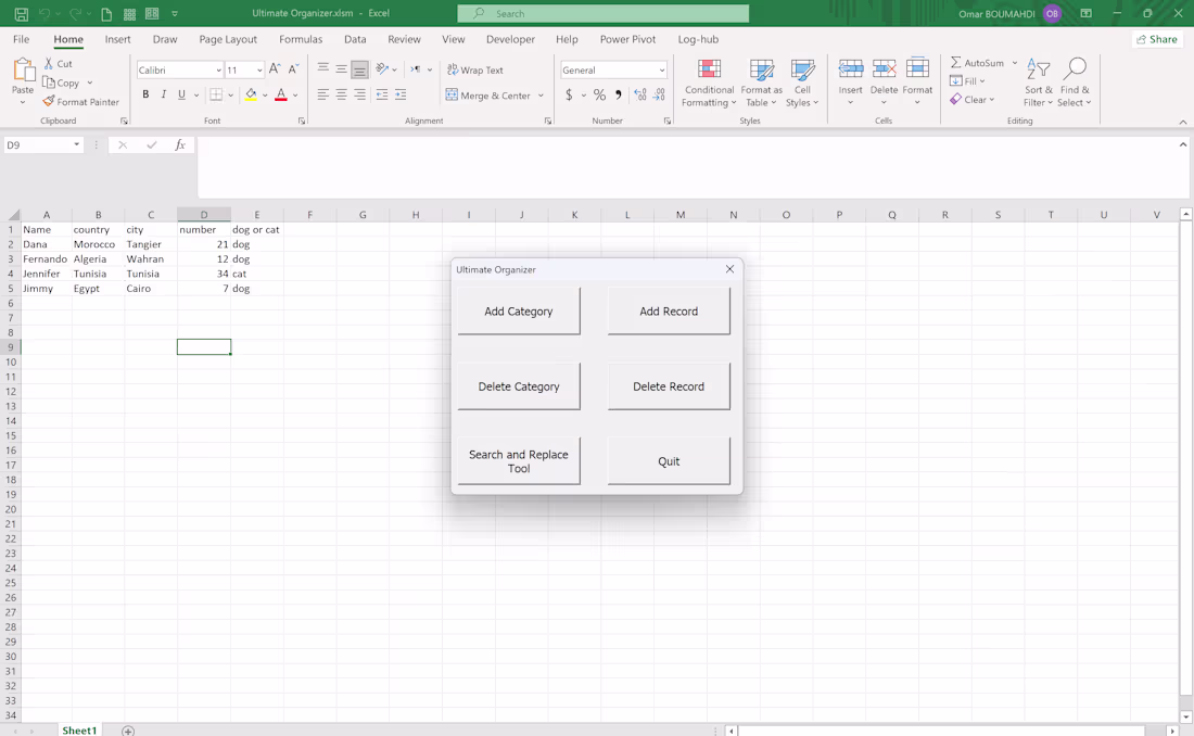 Cover image for VBA Sheet Management App