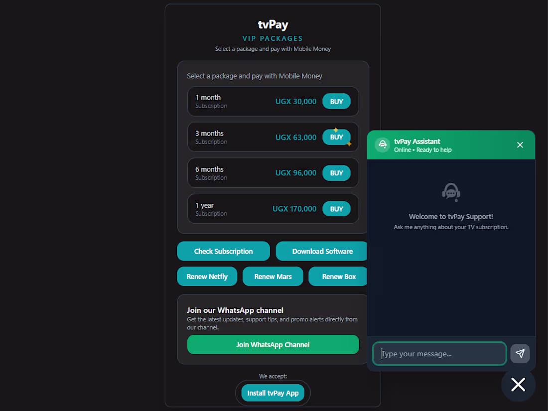 Cover image for tvPay is a production-grade, fully-automated