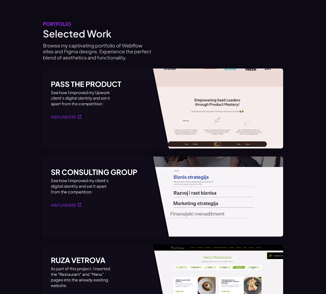 Cover image for Portfolio Website