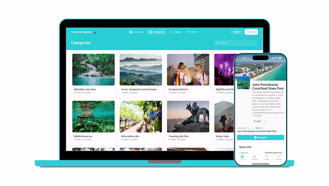 Cover image for Travel AI Explorer