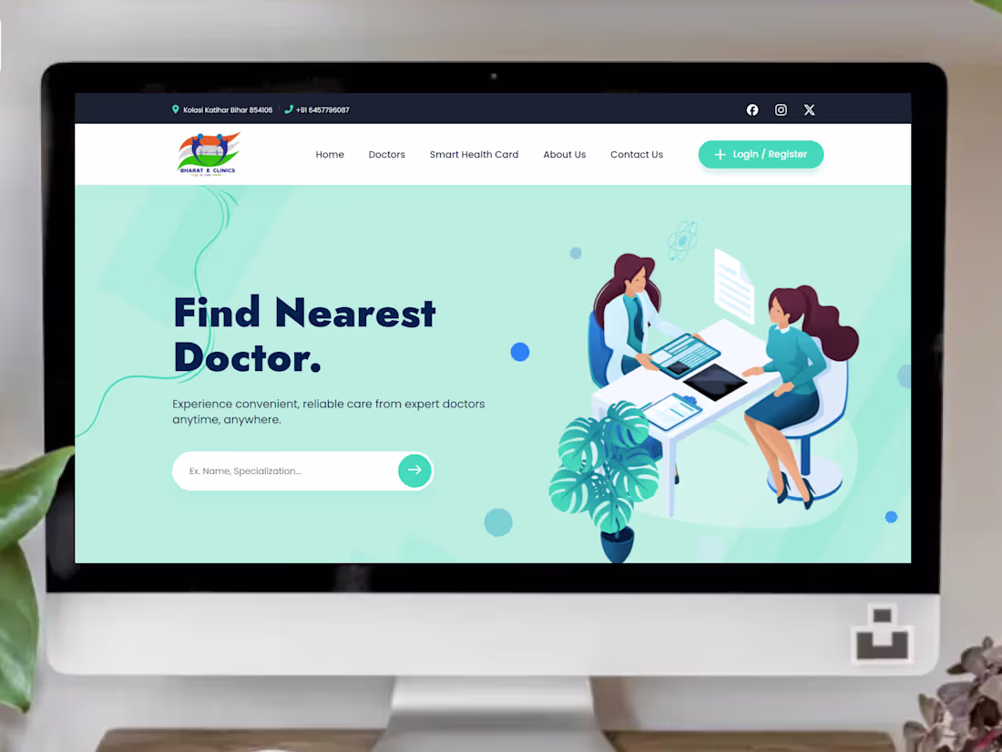 Cover image for Bharat eClinic