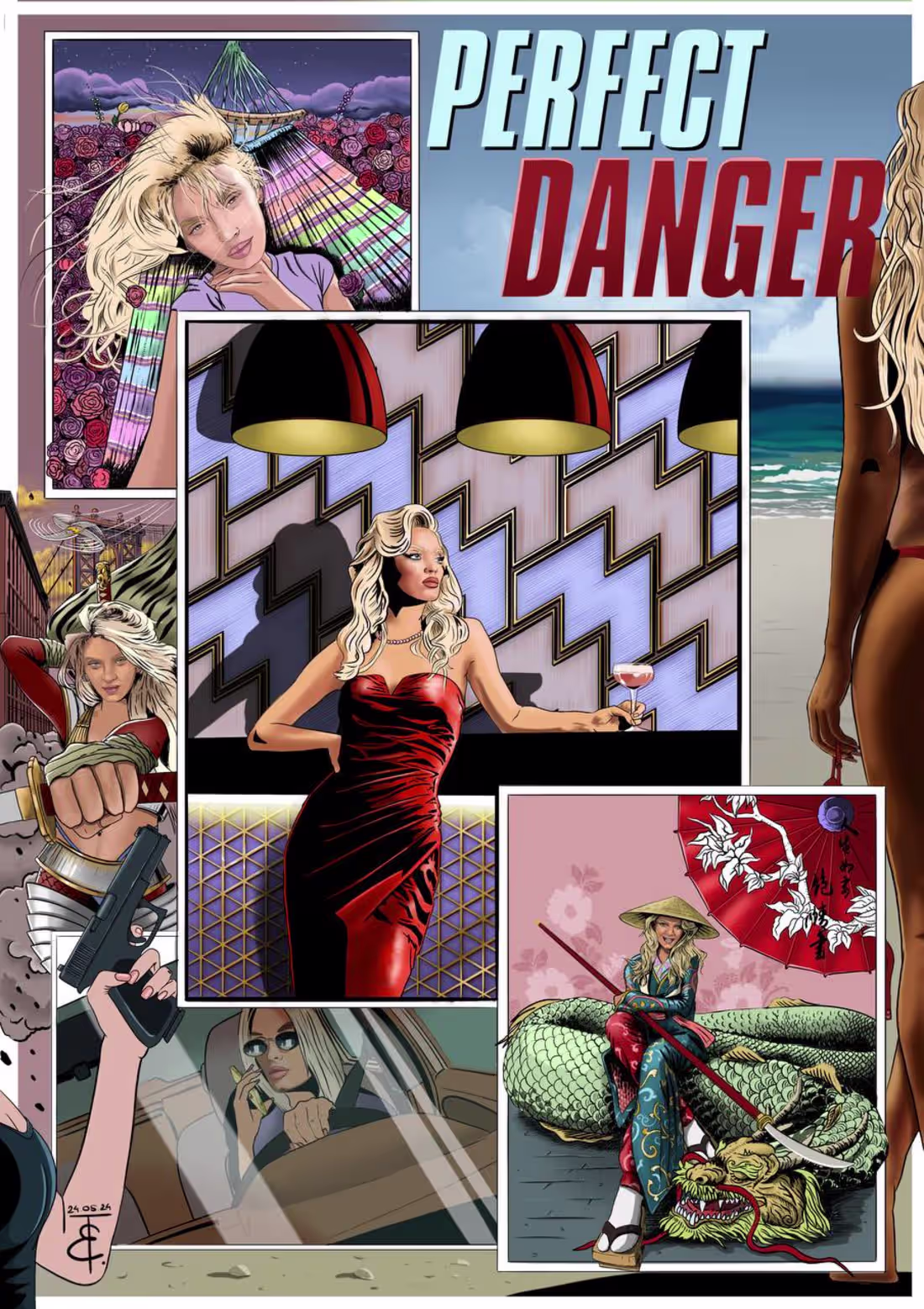 Cover image for Character design for comic