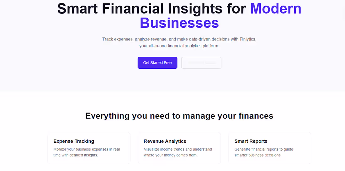 Cover image for SaaS & Dashboard Development