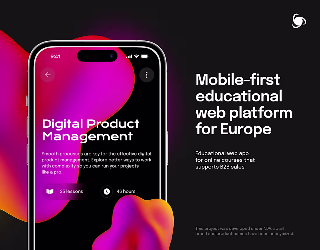 Cover image for European EdTech Platform | Ronas IT