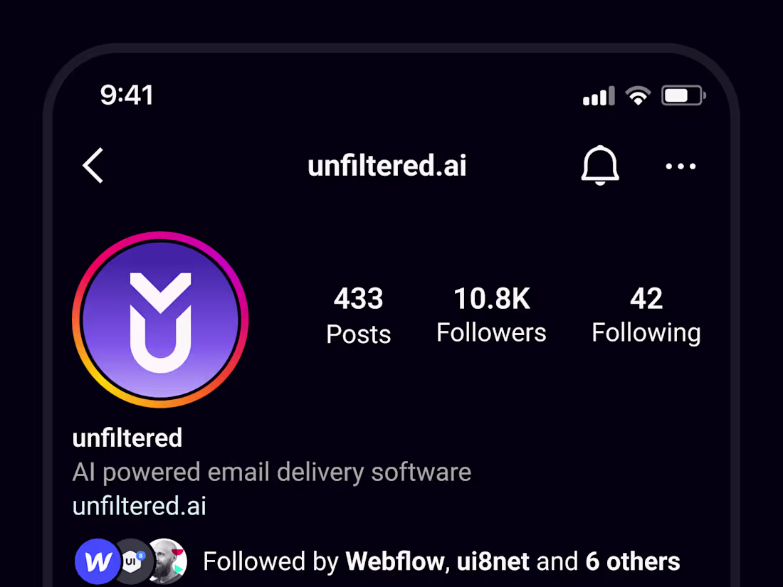 Cover image for Brand Identity - Unfiltered.ai