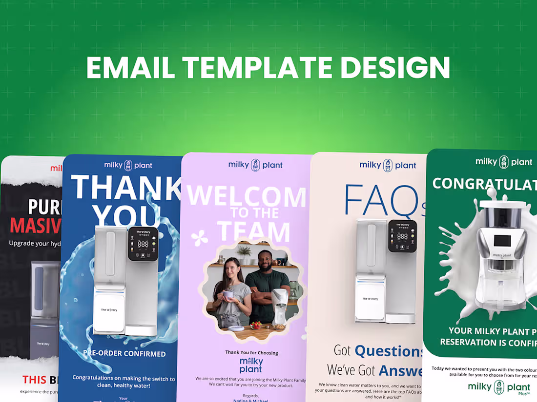 Cover image for Email Designs: Milky Plant (Part 1)