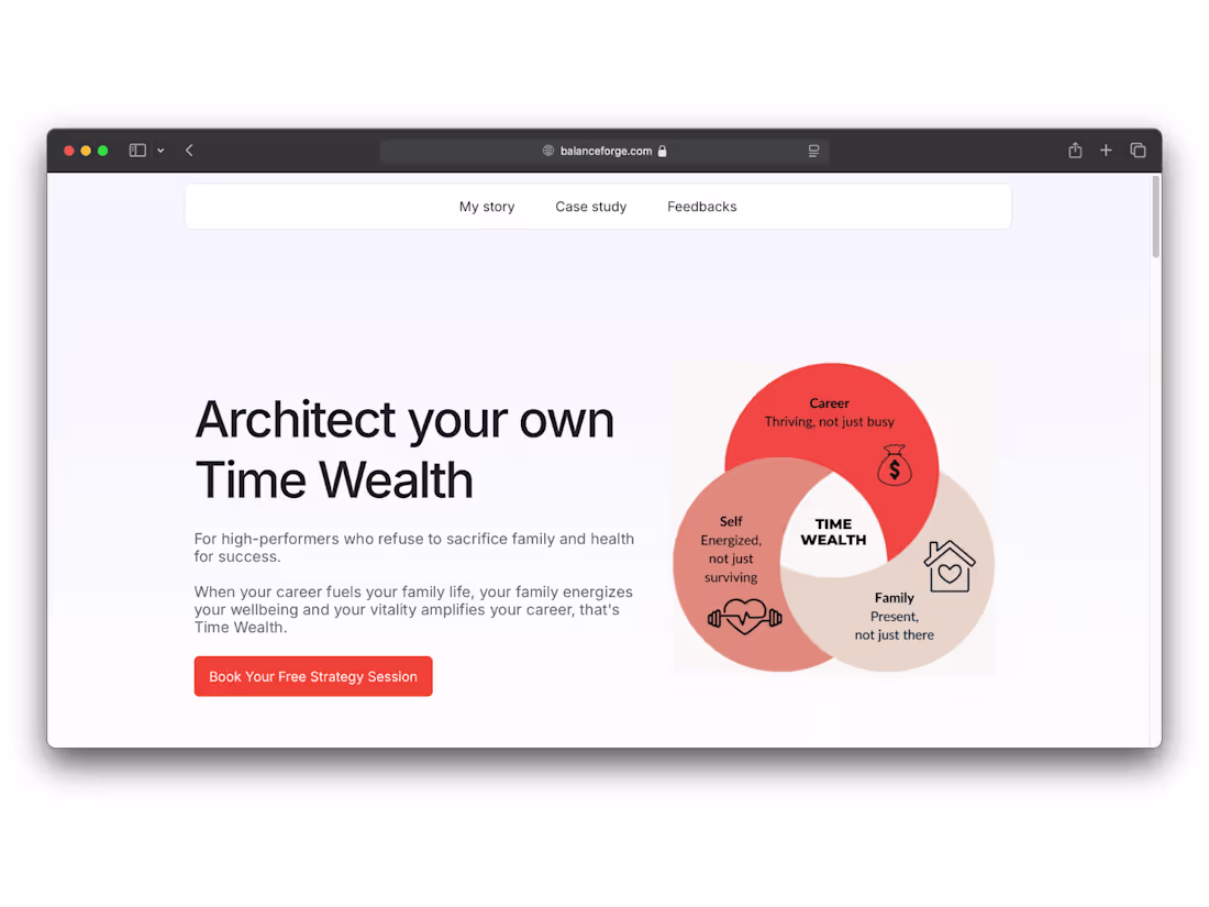 Cover image for Coaching Landing page | Framer design and development