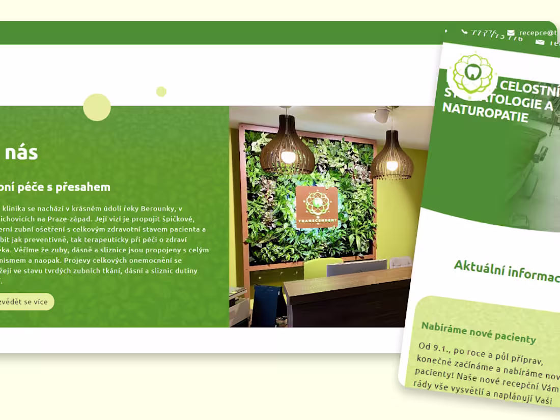 Cover image for Modern, minimalistic web design for customers and our brand