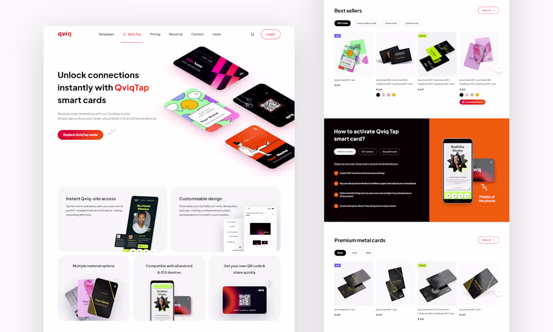 Cover image for Modern Website and Landing Page Design