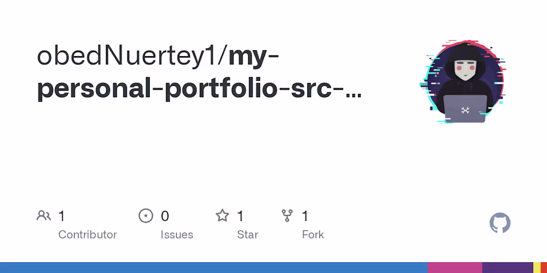 Cover image for obedNuertey1/my-personal-portfolio-src-code