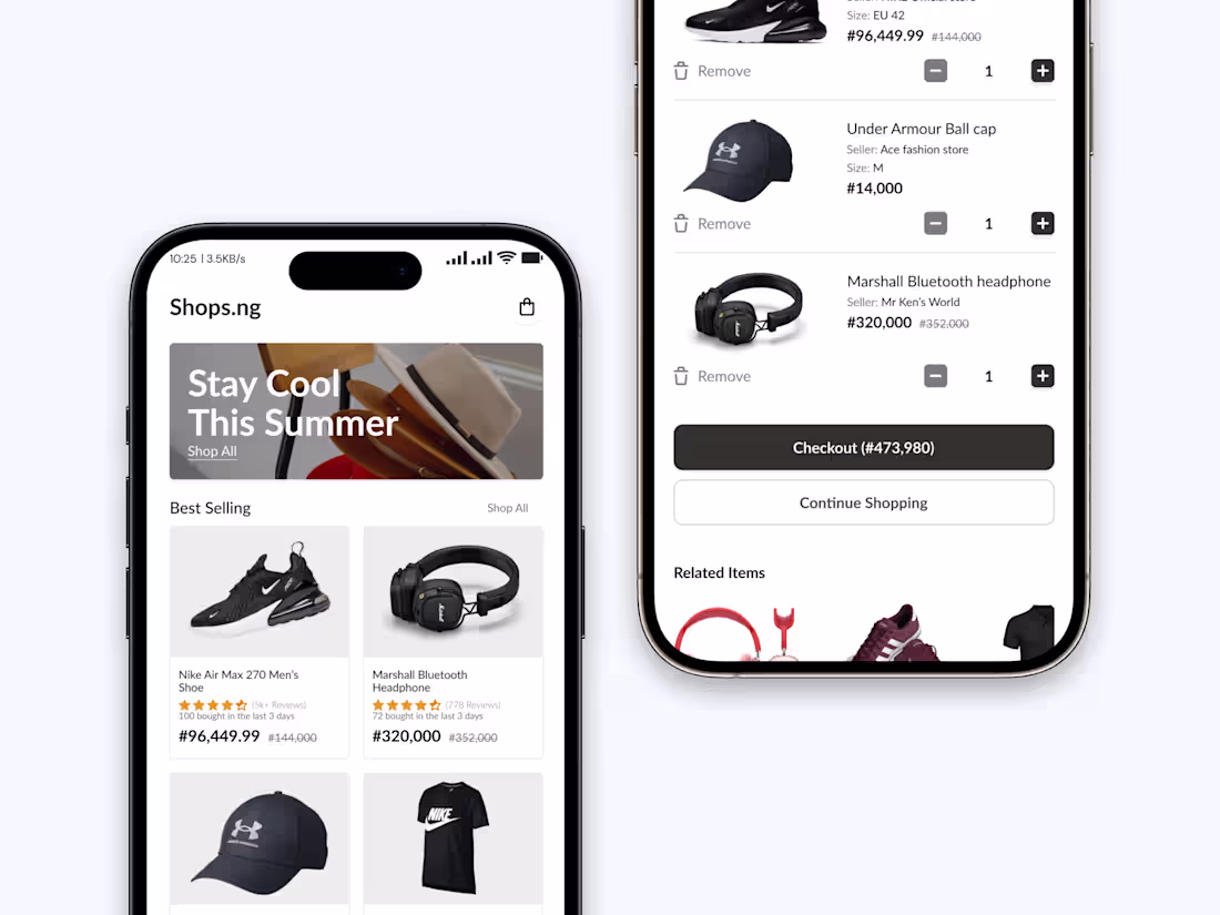 Cover image for E-commerce mobile app