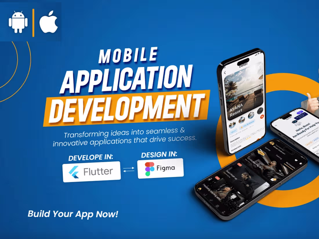 Cover image for Mobile App Development for Android and IOS