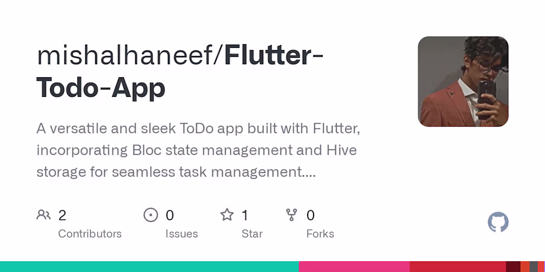 Cover image for ToDo App for Flutter