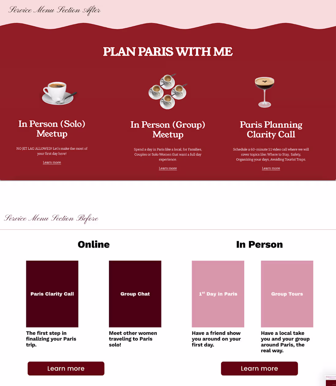 Cover image for Website upgrade for Concierge Business