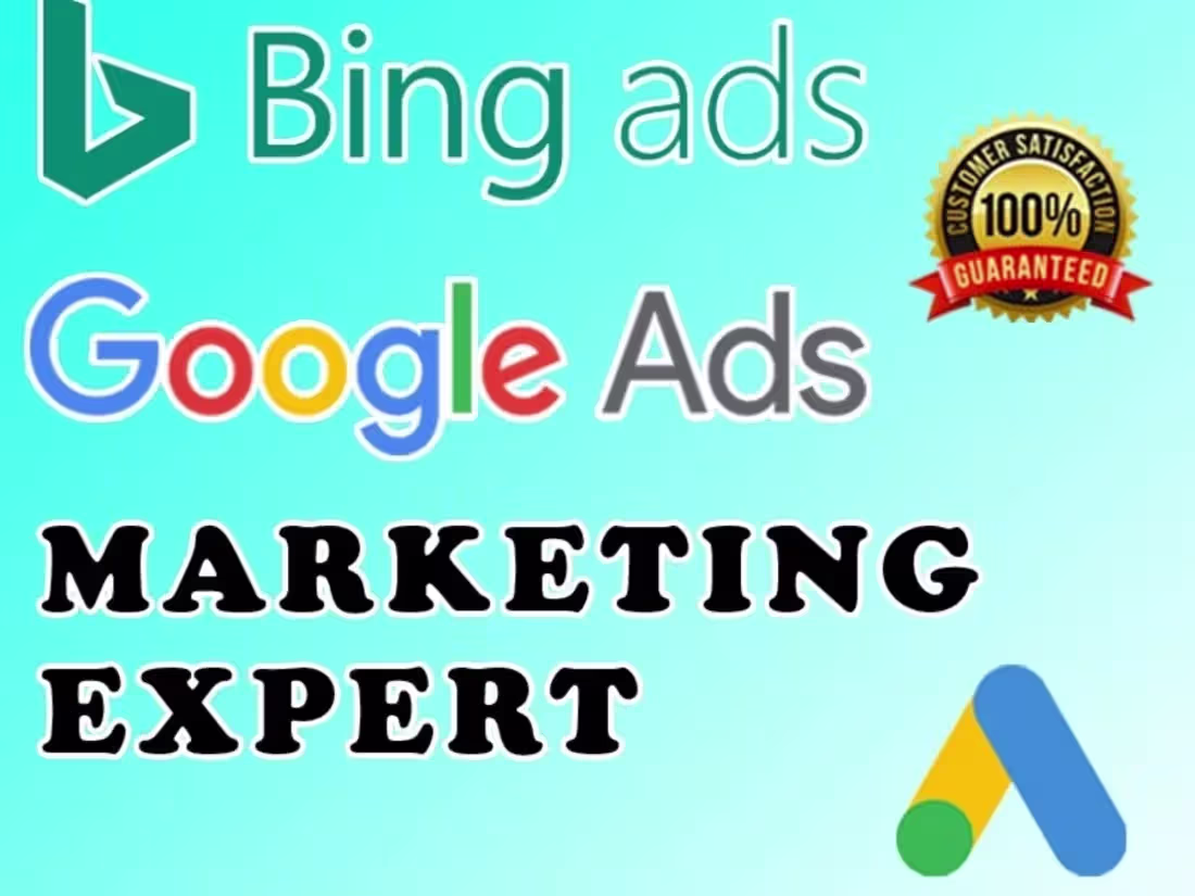 Cover image for You will get setup and management assistance for your Google Ads