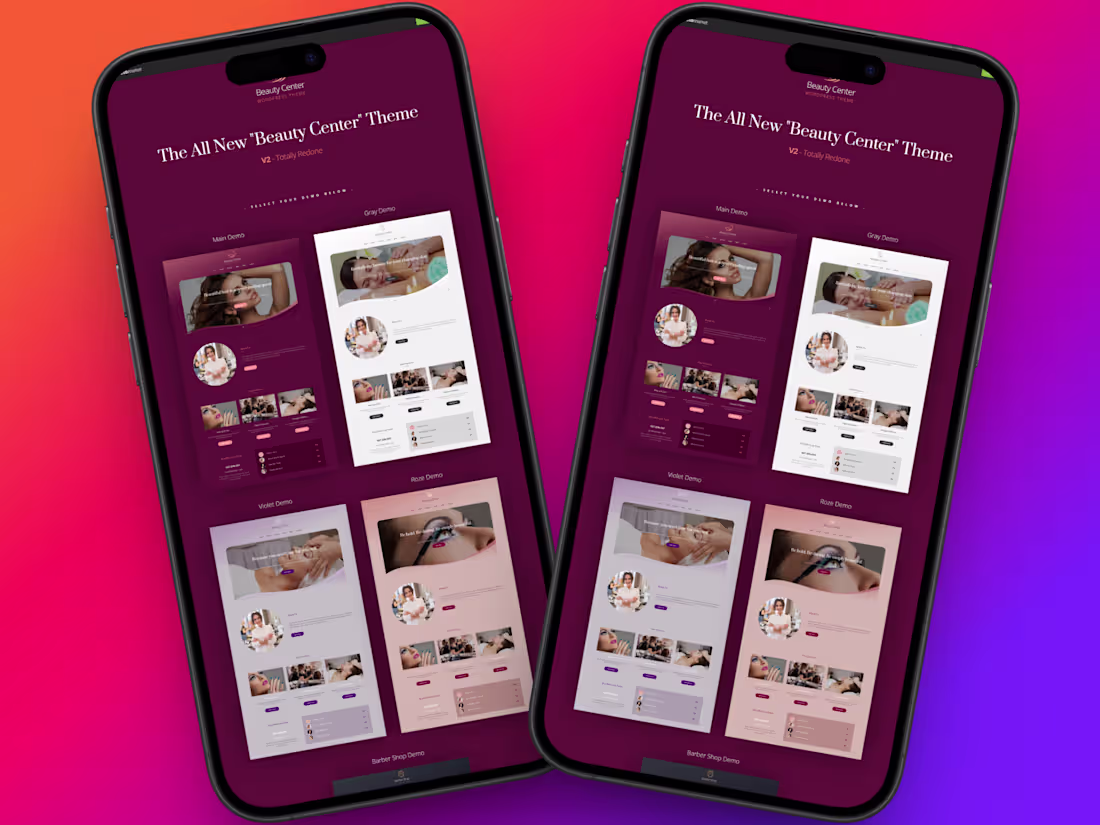 Cover image for The "Beauty Center" V2 project