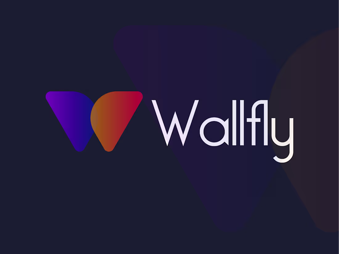 Cover image for Wallfly - a wallpaper app logo