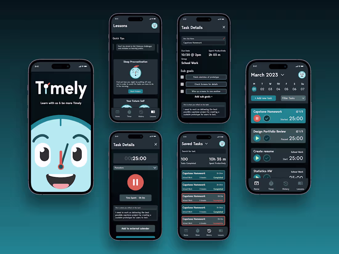 Cover image for Timely