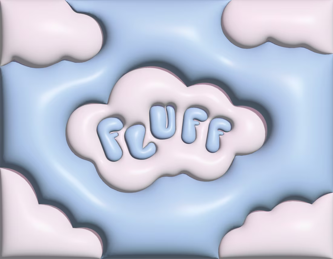 Cover image for "Fluff" typeface