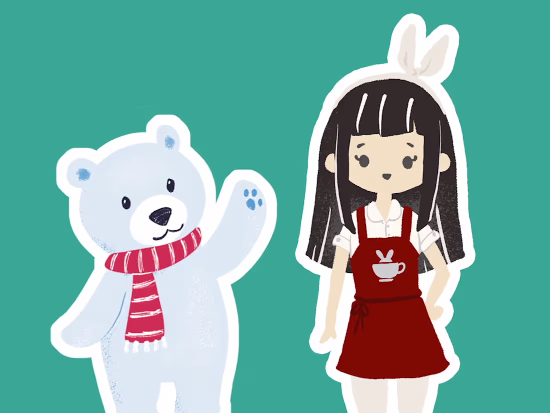 Cover image for Cute Character Illustration