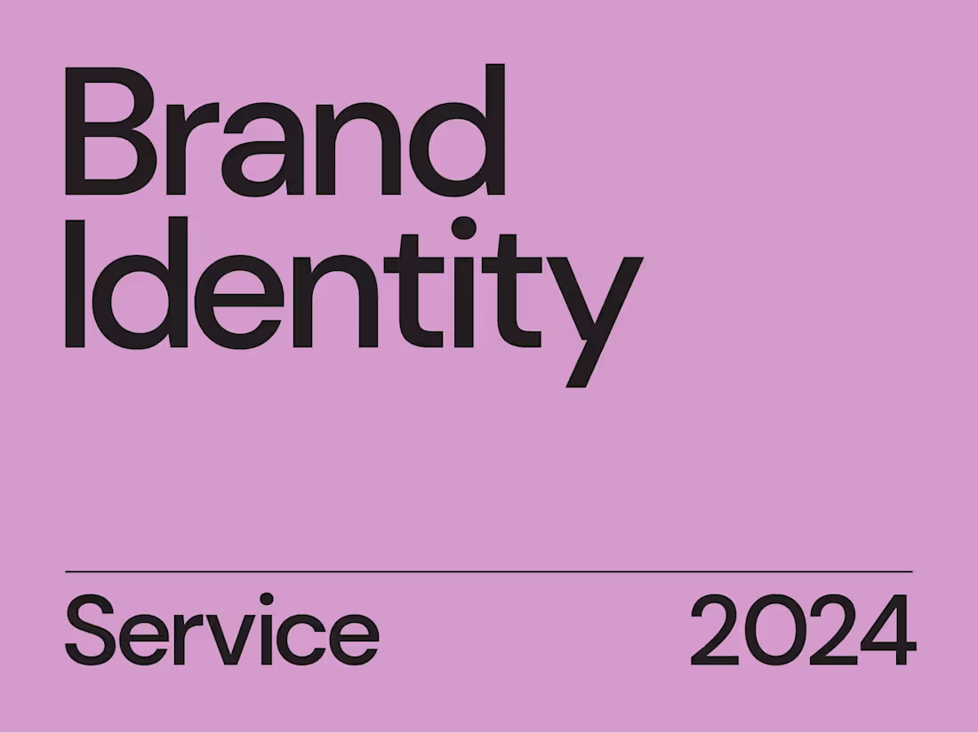 Cover image for Bespoke brand identity design