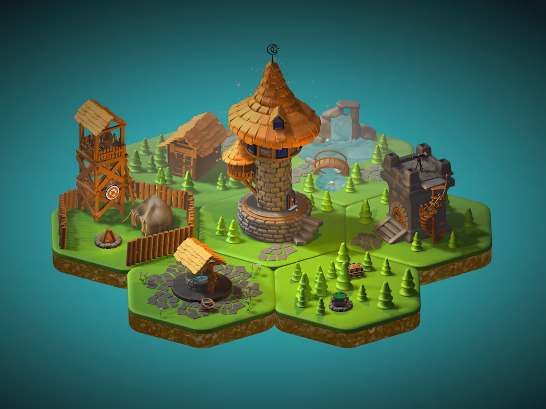 Cover image for Animated 3D Visualization for a website