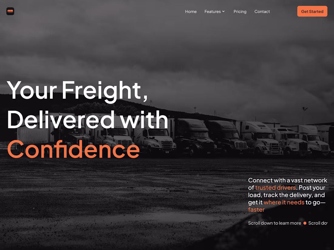 Cover image for FreightFlow: Minimalistic UI and Crafty Interactions