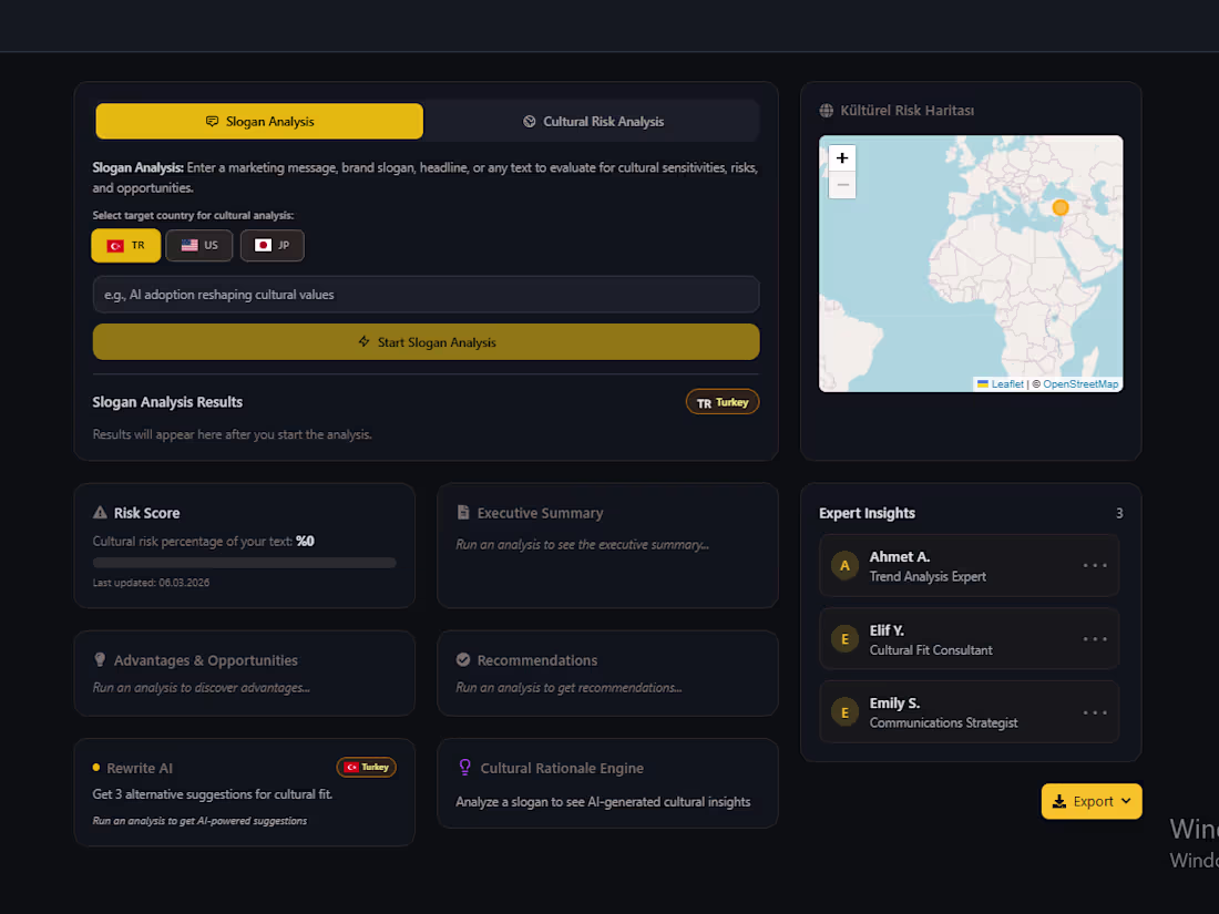 Cover image for Sintene – Cultural Risk Analysis
Sintene