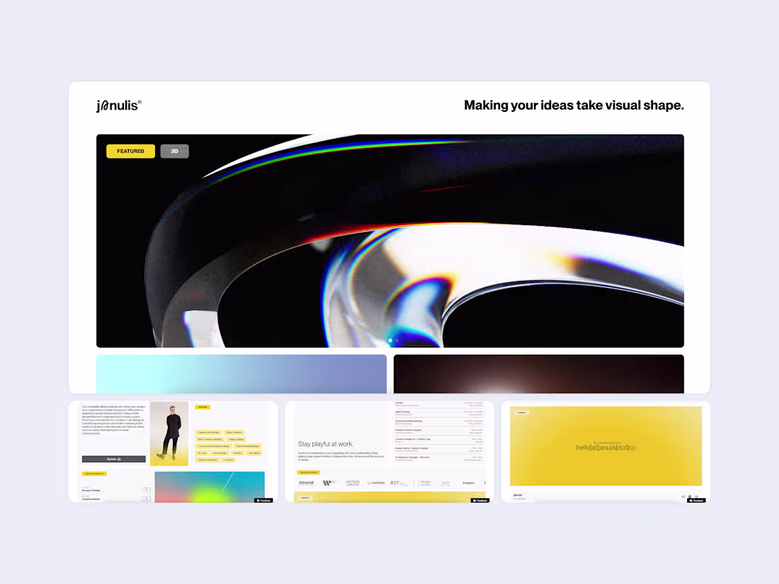 Cover image for Janulis | Webflow Development