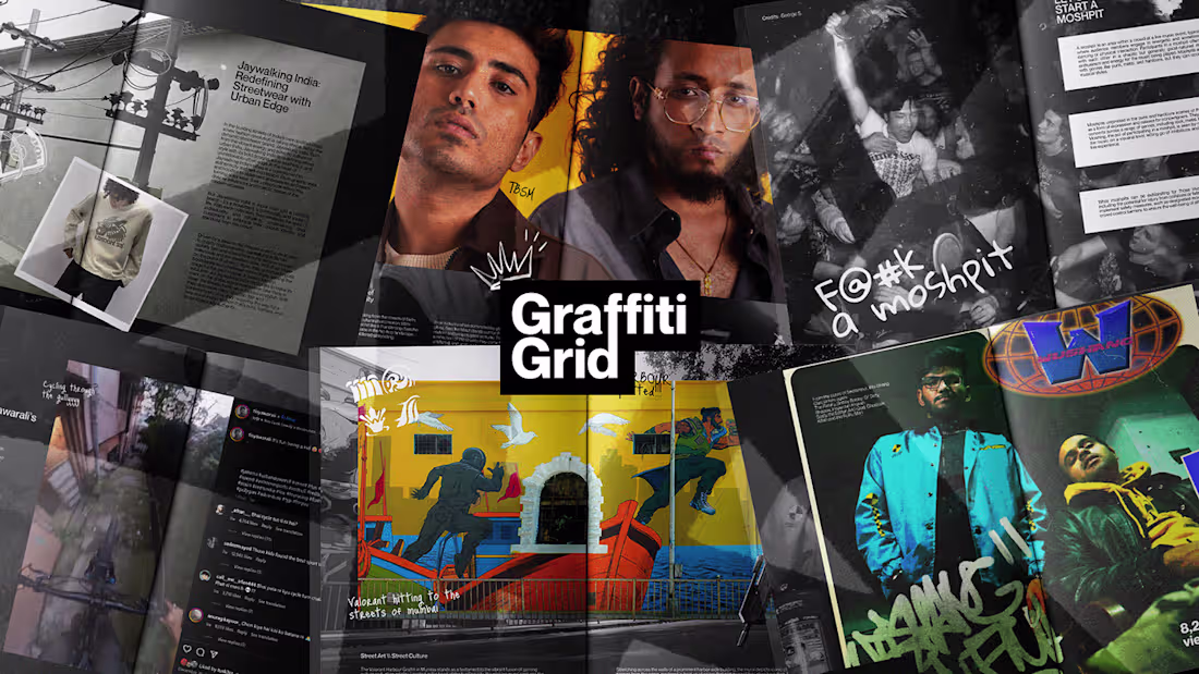 Cover image for Graffiti Grid Magazine : Behance