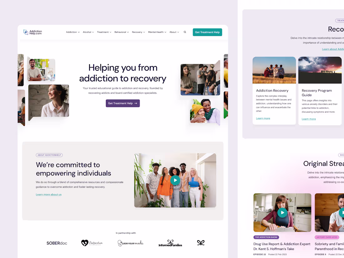 Cover image for AddictionHelp Homepage