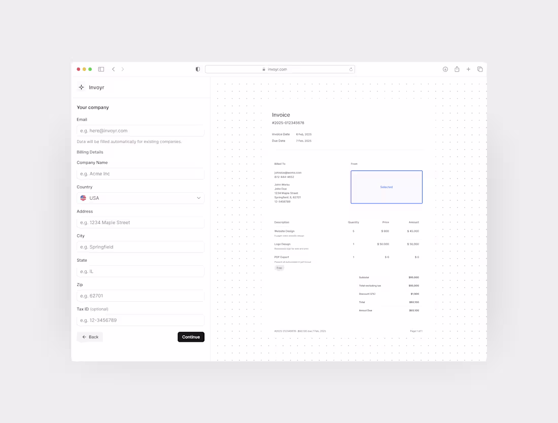 Cover image for Invoyr — Redefining Digital Invoicing