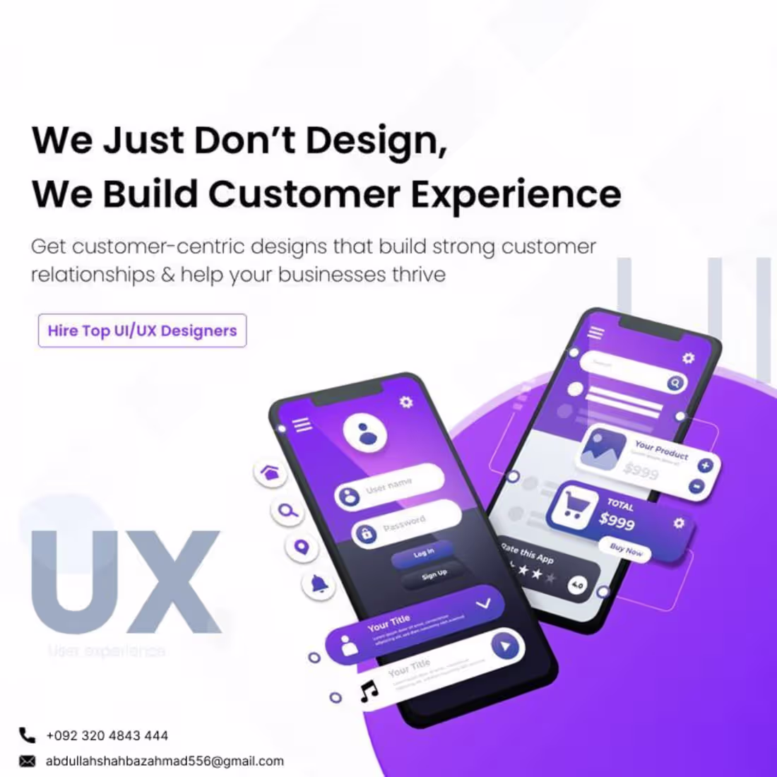 Cover image for We don’t just design —