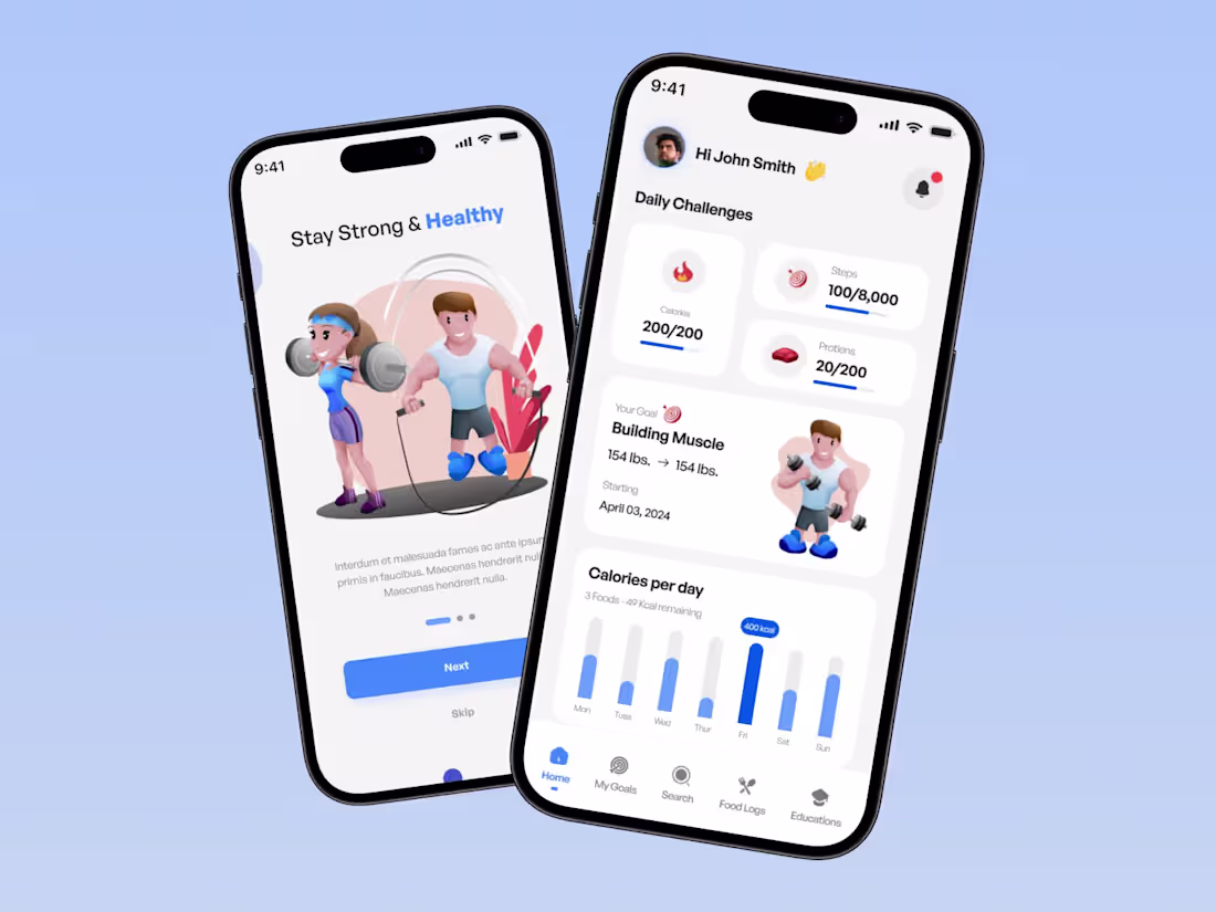 Cover image for Fitness Tracker App Design