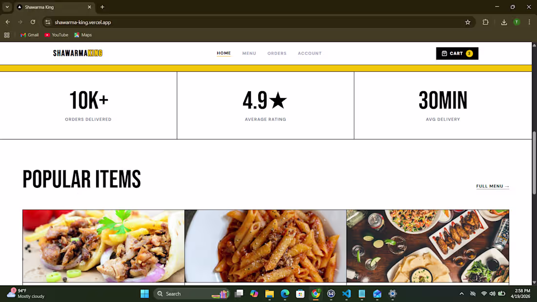 Cover image for A full-stack e-commerce platform built
