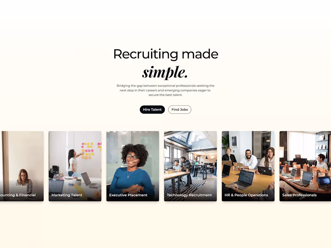 Cover image for TopTalent - Recruiting made simple
