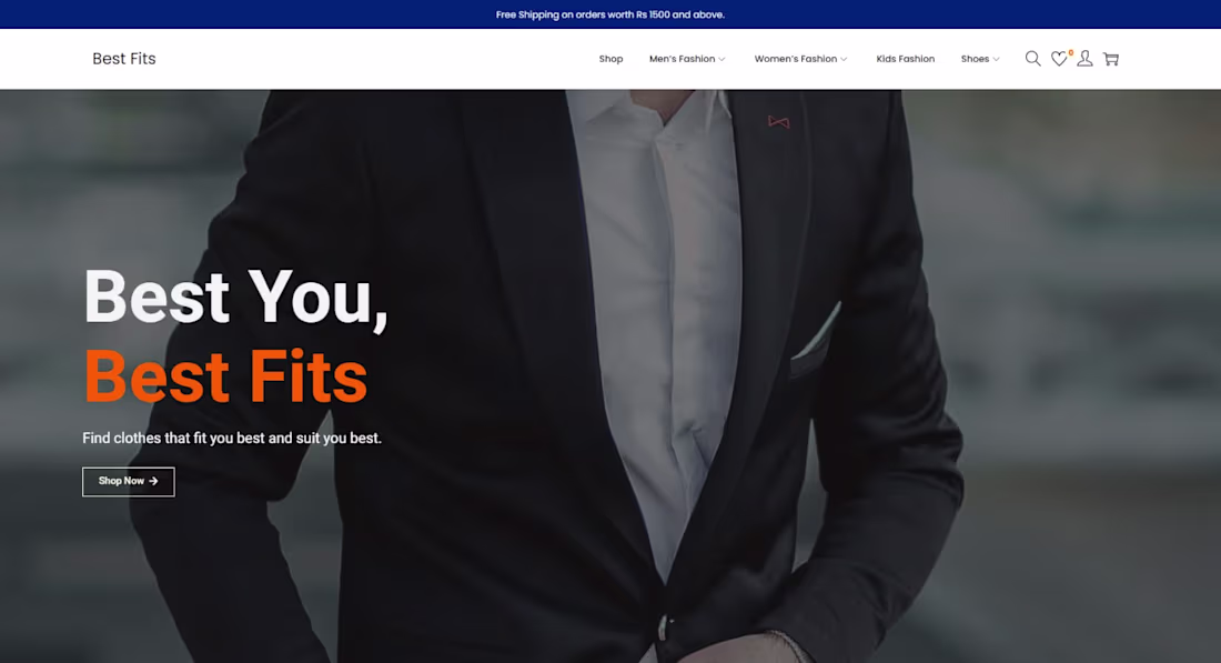 Cover image for Website design and development work