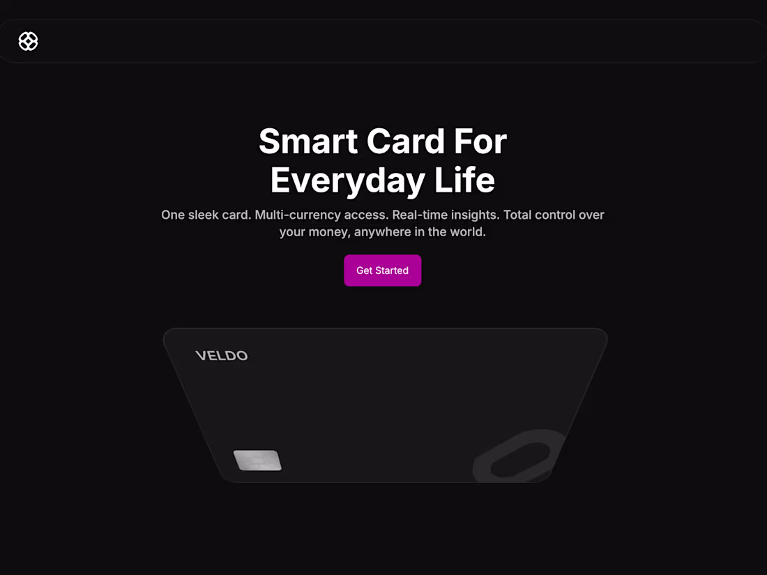Cover image for Veldo: Framer Landing Page Design 